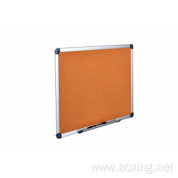 Wall hang noticeboard Green Felt Aluminium frame board